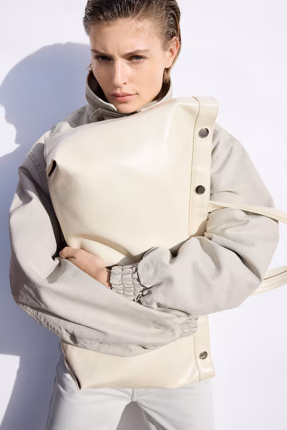 Сумка tote из покрытого холста