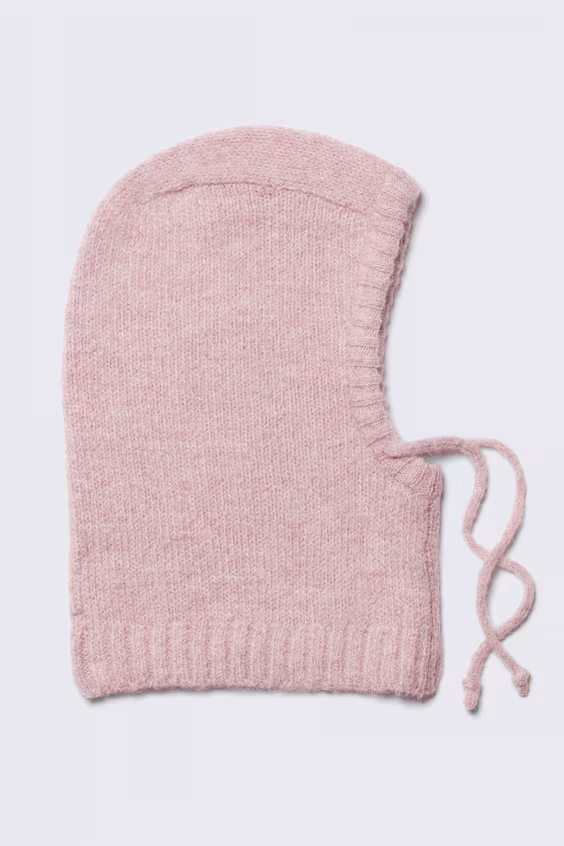 Шарф с капюшоном из пушистой ткани с бантом