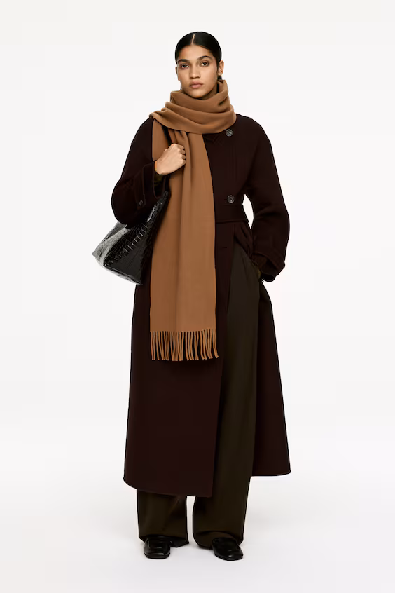 Шерстяной шарф