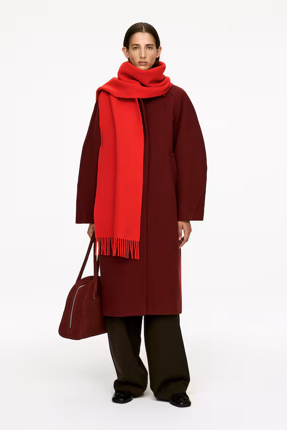 Шерстяной шарф