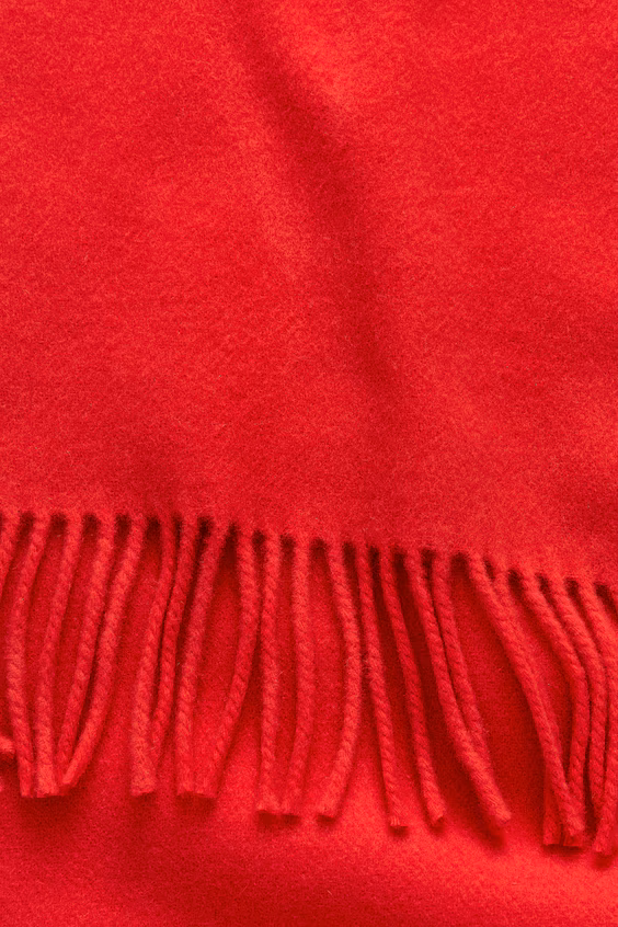 Шерстяной шарф