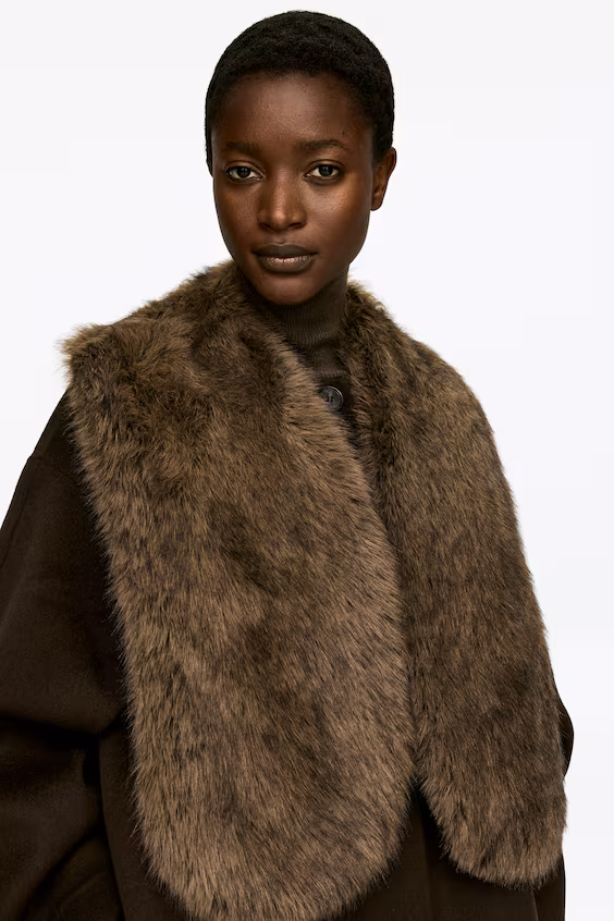 Шарф из искусственного меха