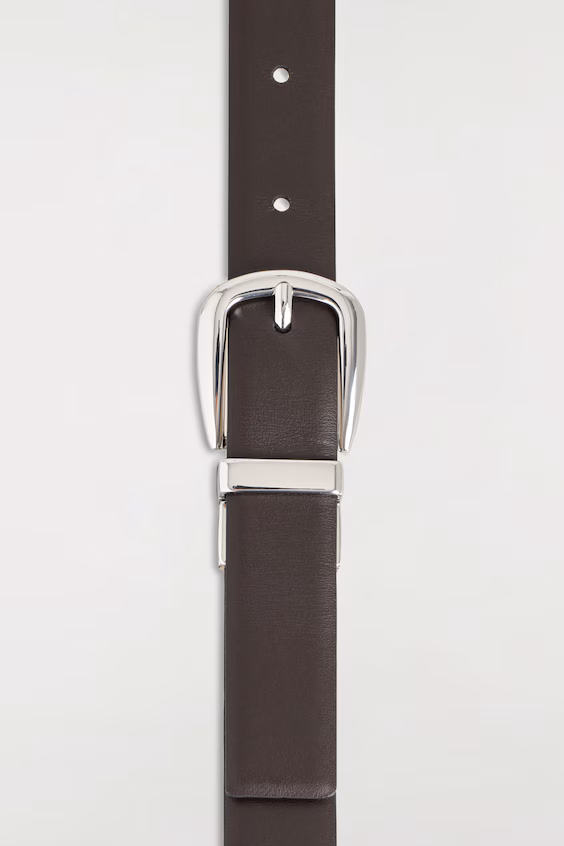 Реверсивный кожаный ремень