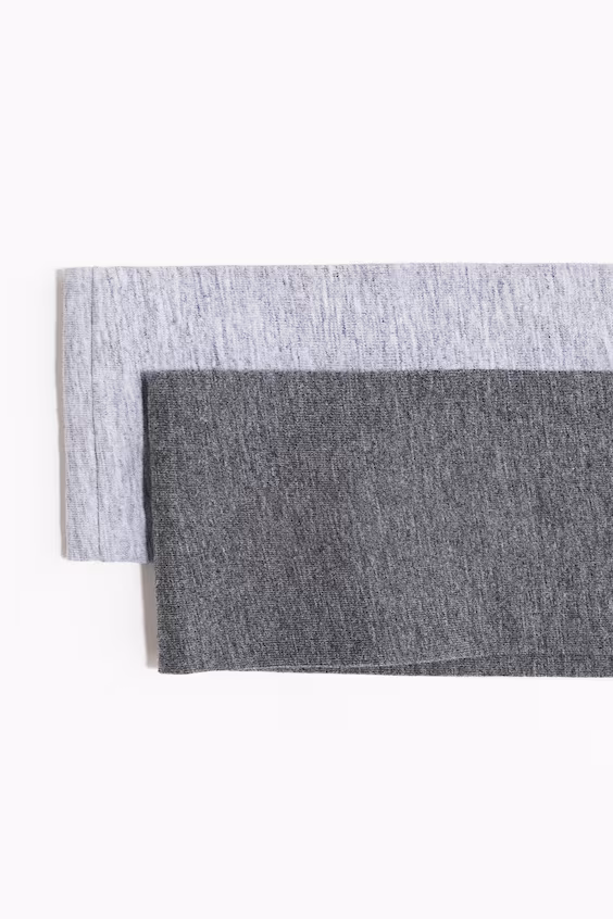 Набор из 2 лент для волос из джерси