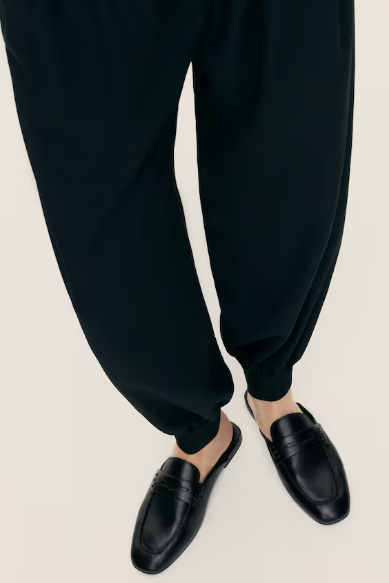 Лоферы в стиле мюлес