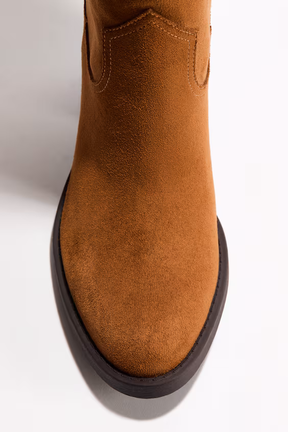 Сапоги вестерн до колена