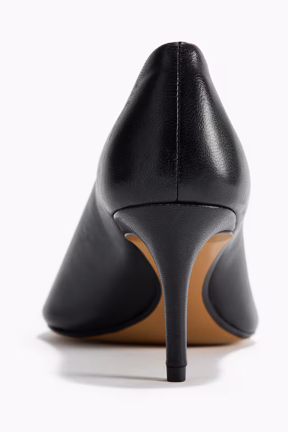 Классические кожаные туфли h&m