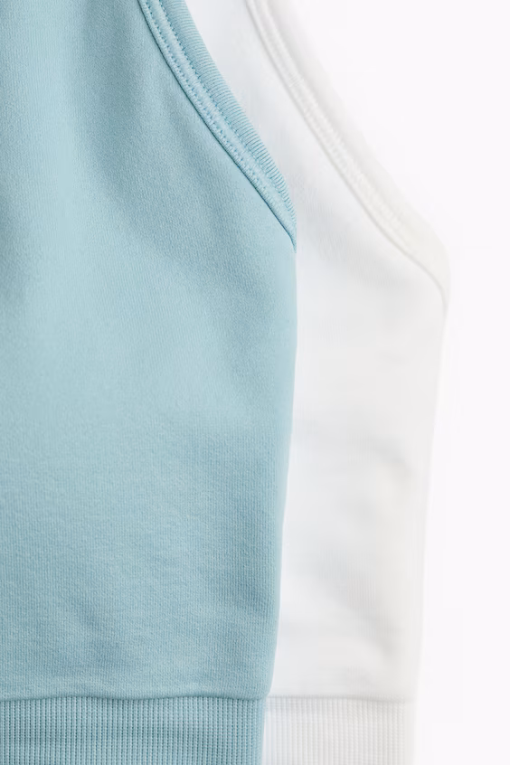 Набор из 2 спортивных бюстгальтеров seamless с технологией drymove™