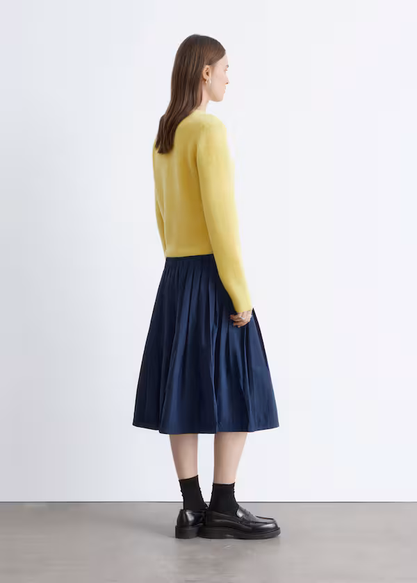 Кардиган из смеси альпака