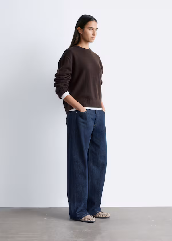 Свитер квадратного кроя