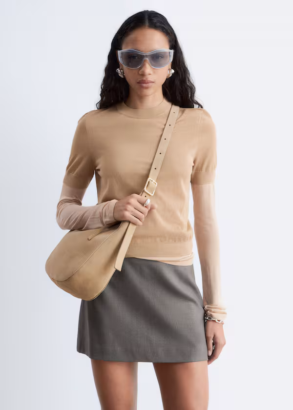 Мини-юбка карандаш