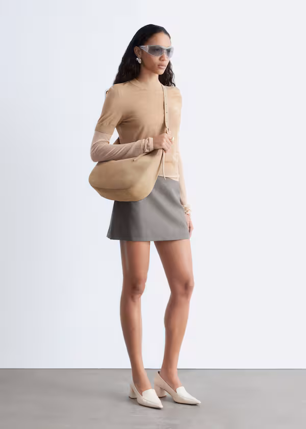 Мини-юбка карандаш