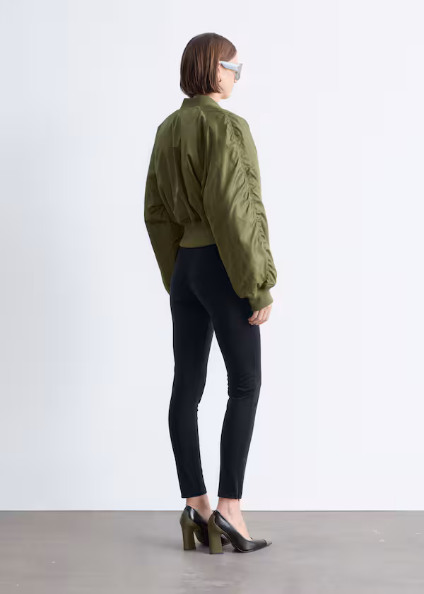 Лосины с защипами