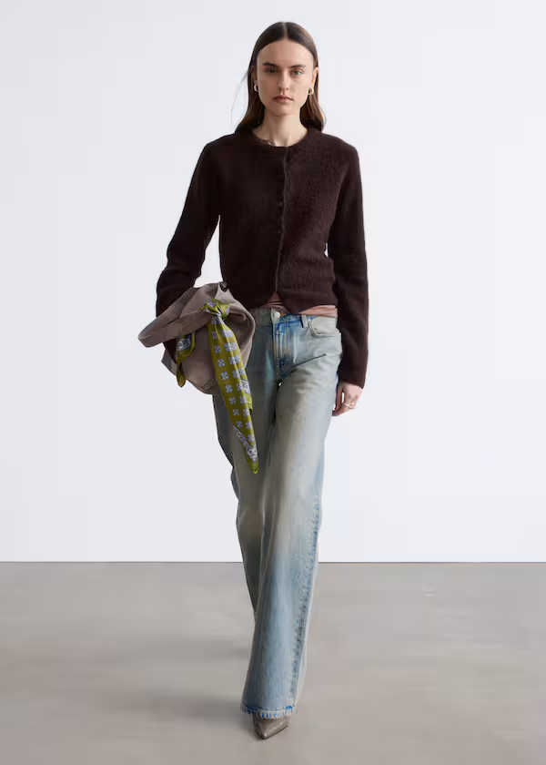 Кардиган из альпаки