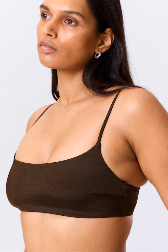 Верх купальника с круглым вырезом