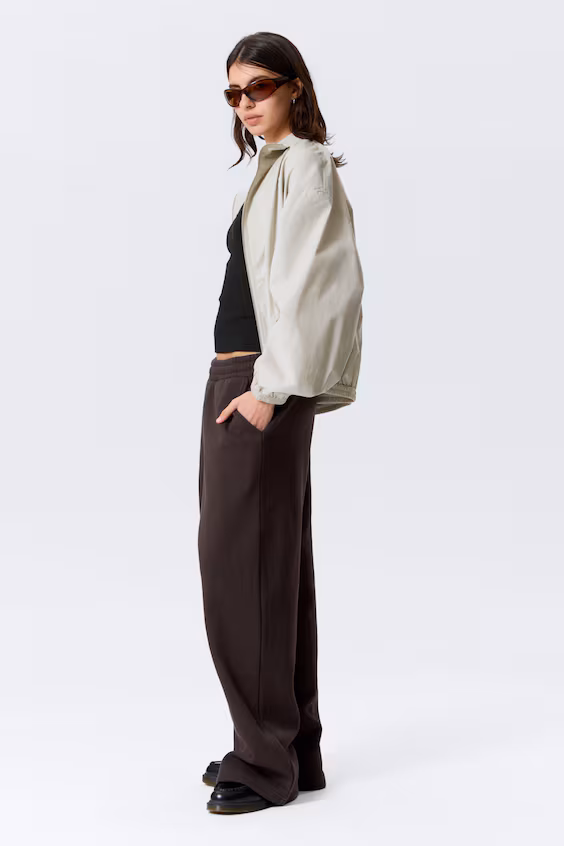 Широкие спортивные брюки