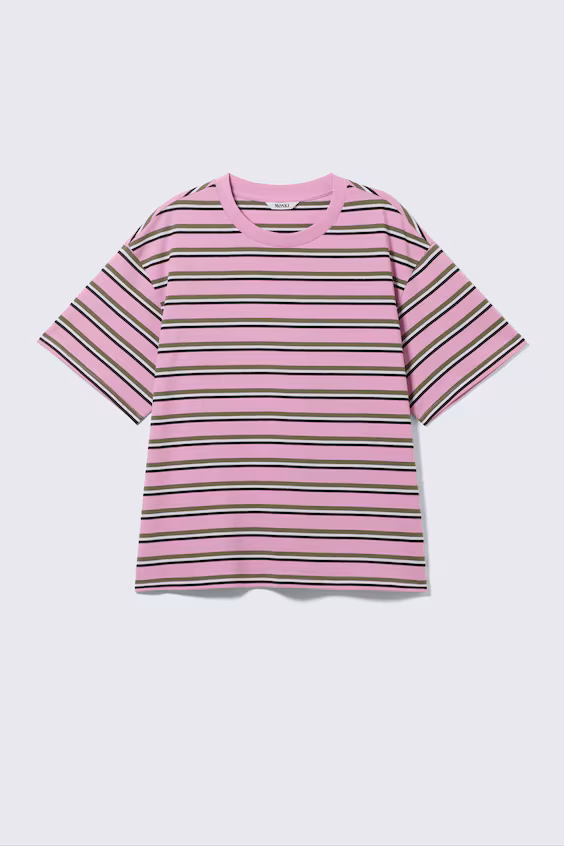 Футболка из хлопка в квадратном крое