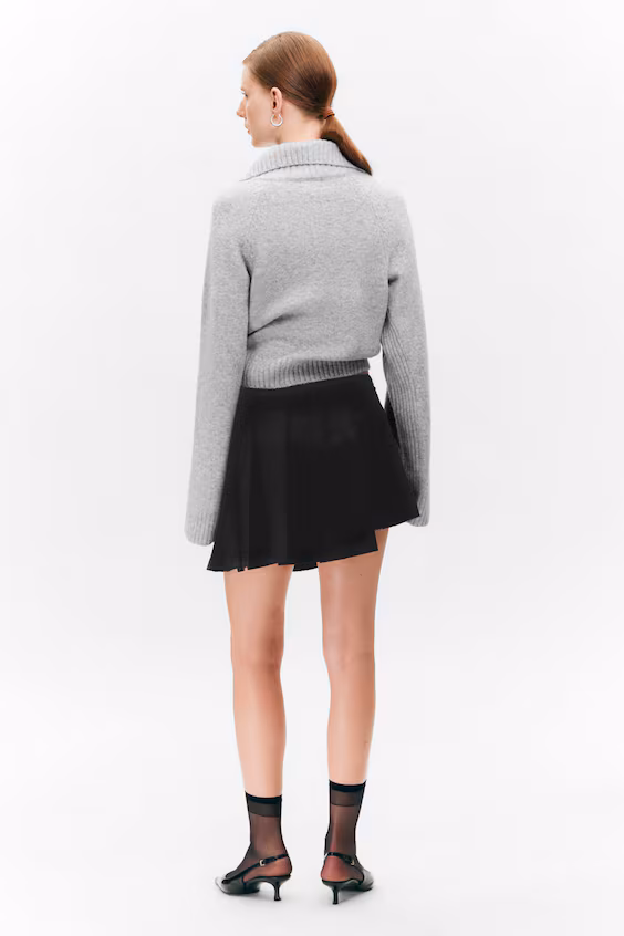 Миниюбка-оберег asymmetric plissada