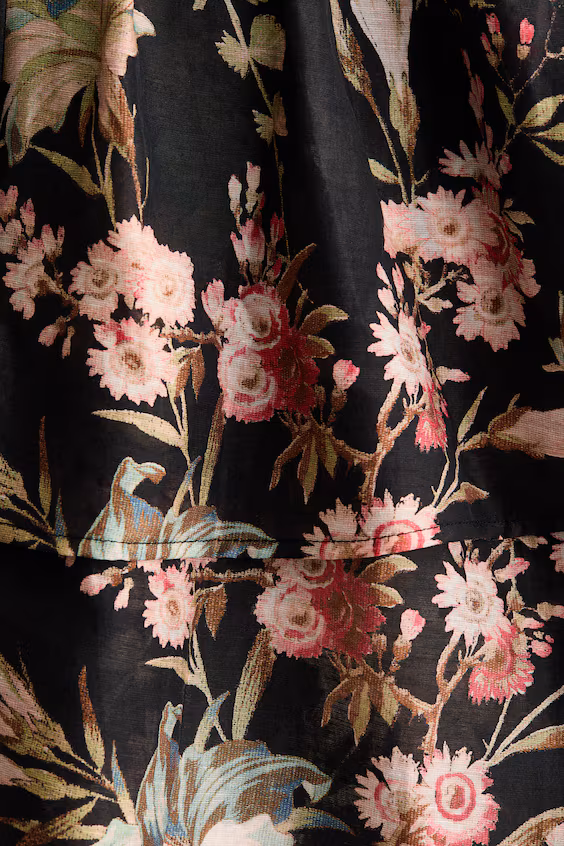 Платье из льняной смеси