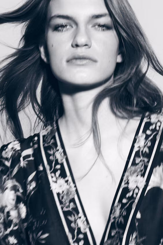 Платье из льняной смеси