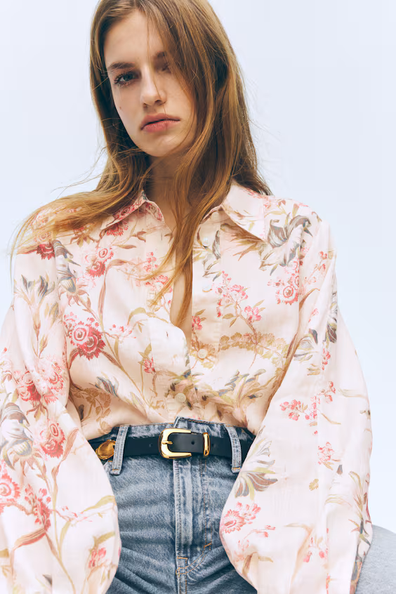 Рубашка из льна