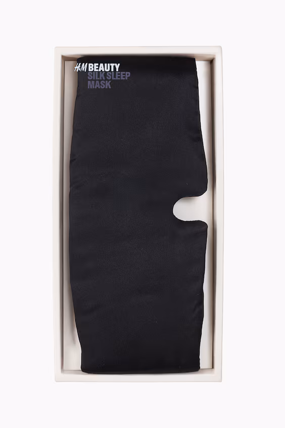 Шелковая маска для сна h&m
