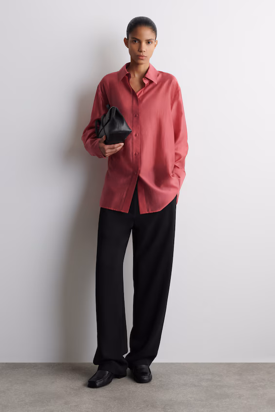 Прозрачная рубашка