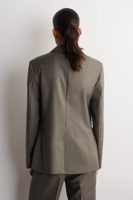 Пиджак на пуговицах из шерсти