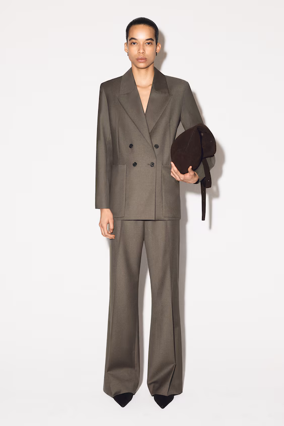 Пиджак на пуговицах из шерсти