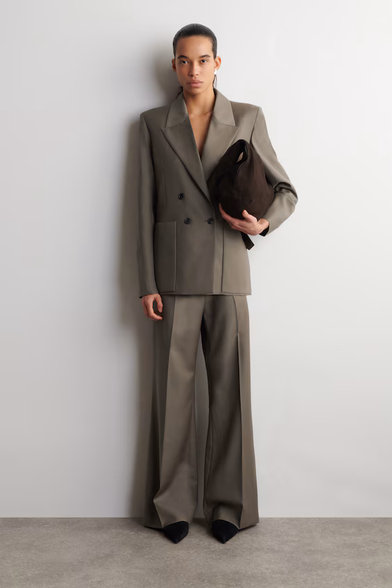 Пиджак на пуговицах из шерсти