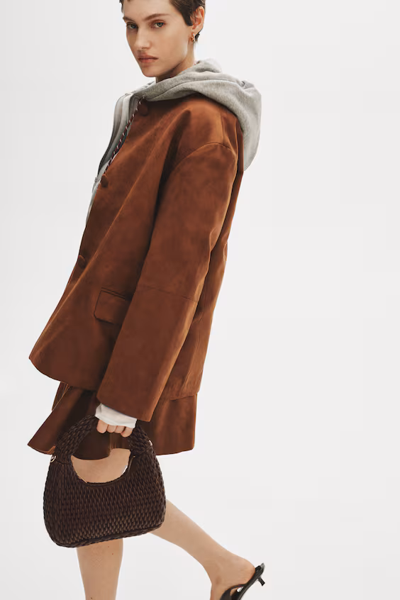 Плиссированная мини-юбка