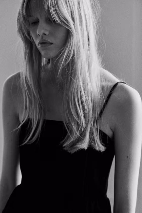 Топ с отделкой из ракушек