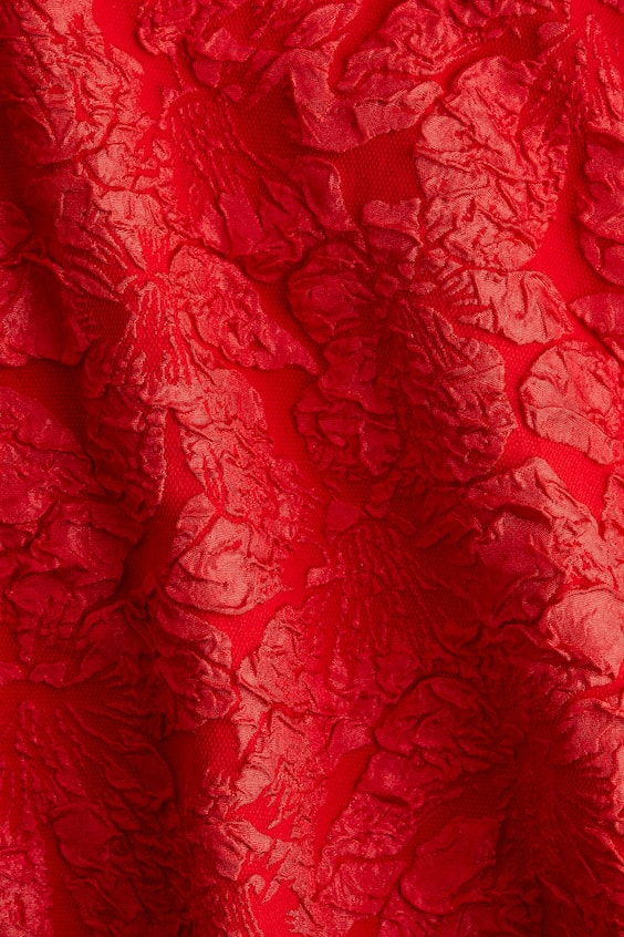 Платье с рукавами-буфы h&m