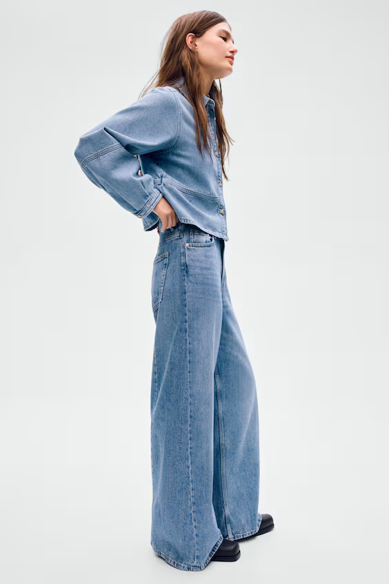 Джинсовая рубашка