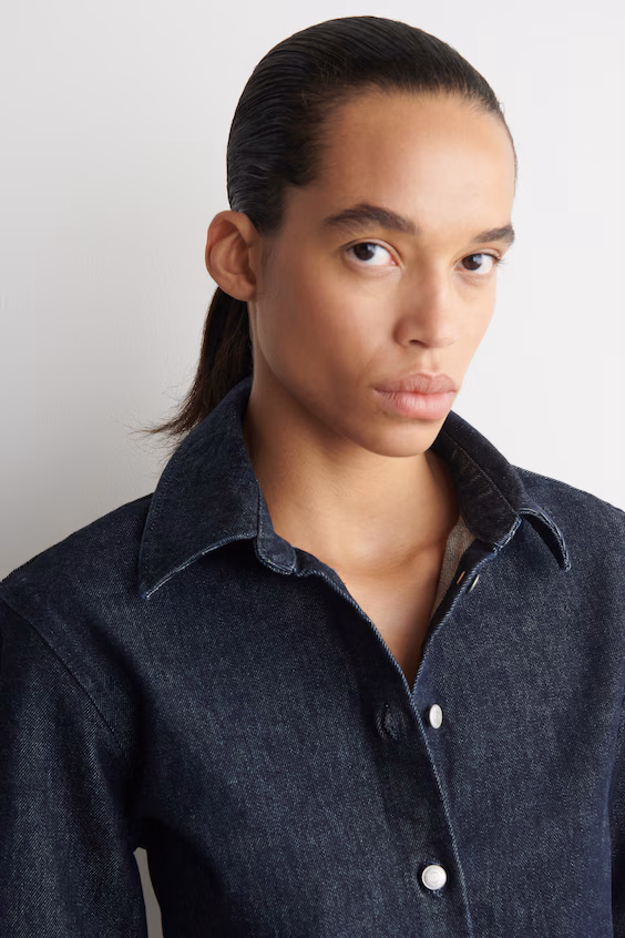 Джинсовая рубашка