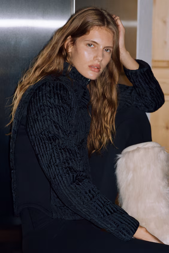 Пуховой утепленный пальто с технологией thermomove™