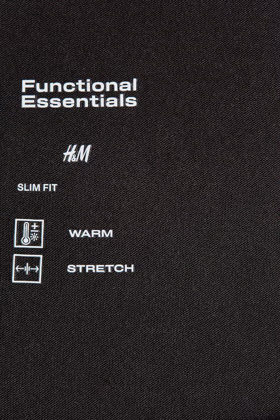 Свитер с длинными рукавами warming slim fit