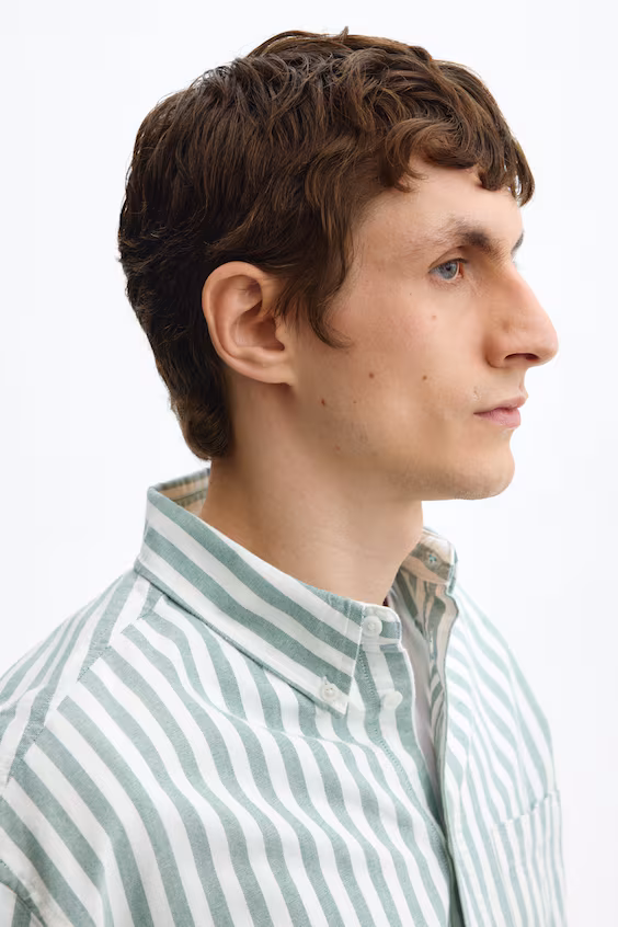 Рубашка oxford свободного кроя