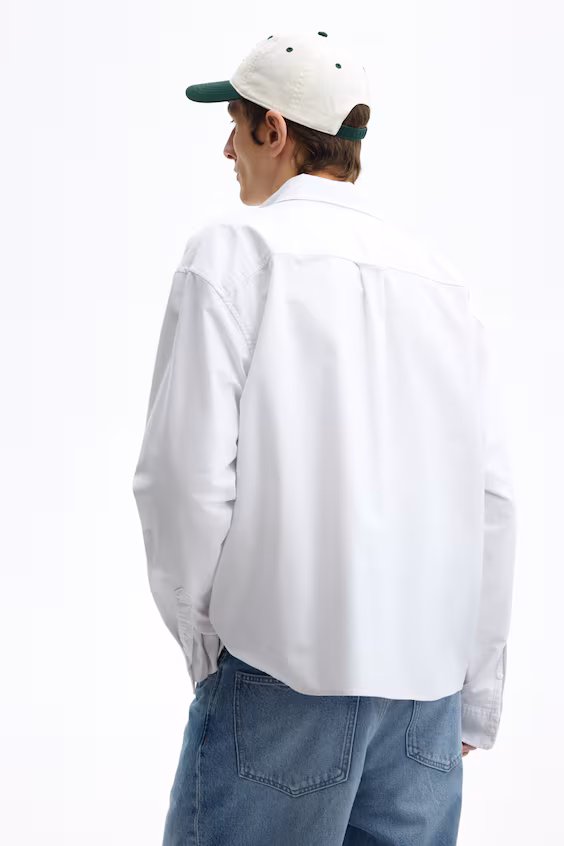 Рубашка oxford свободного кроя