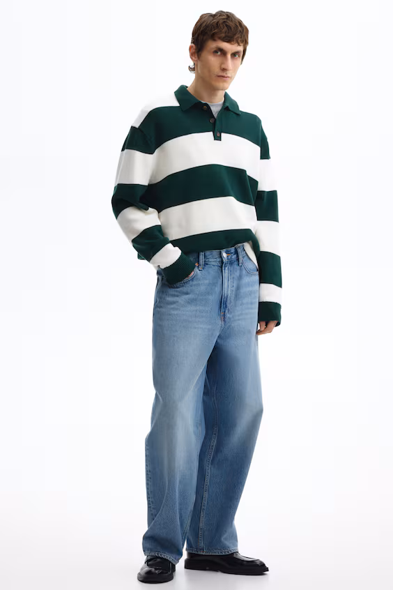 Поло свободного кроя