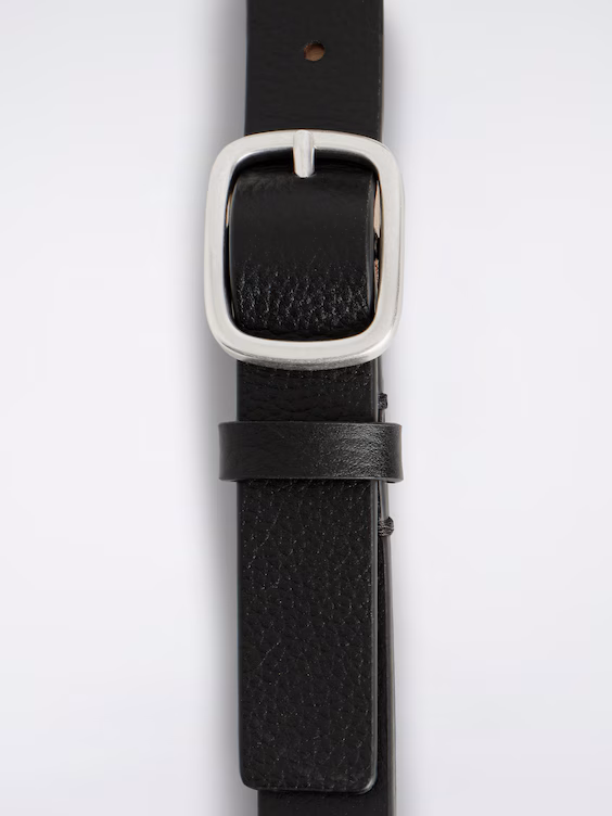 Ремень из гранулированной кожи