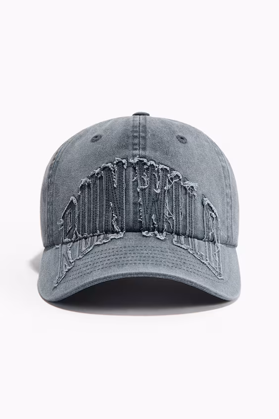 Бейсболка из хлопкового холста