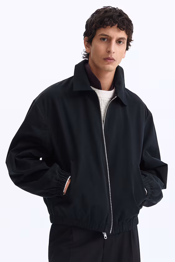 Куртка из хлопка с воротником