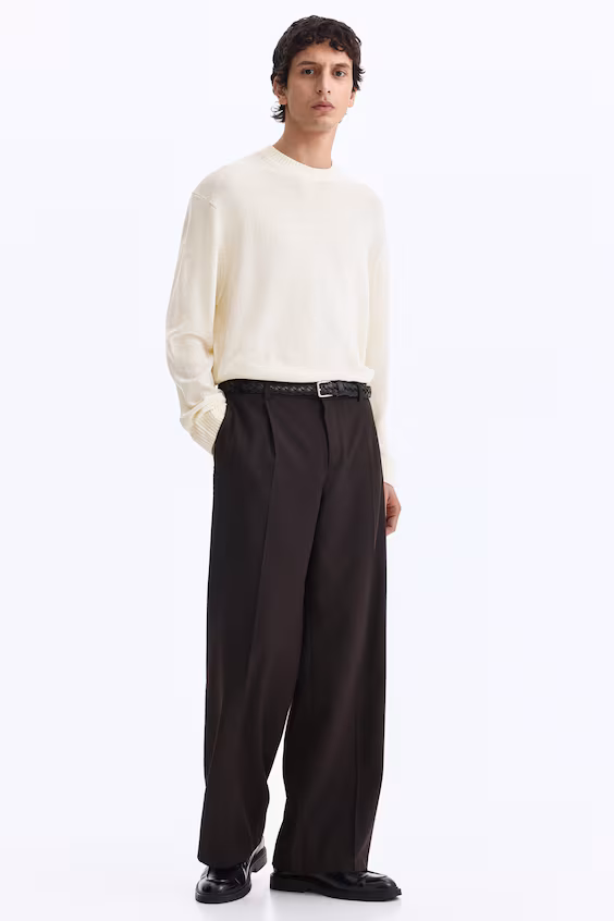 Свитер свободного кроя