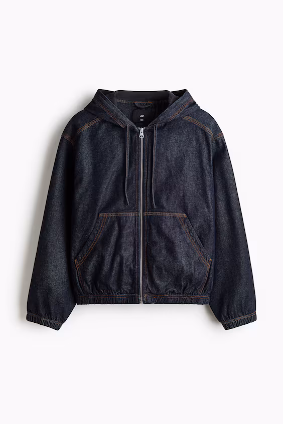 Куртка рабочего стиля с капюшоном