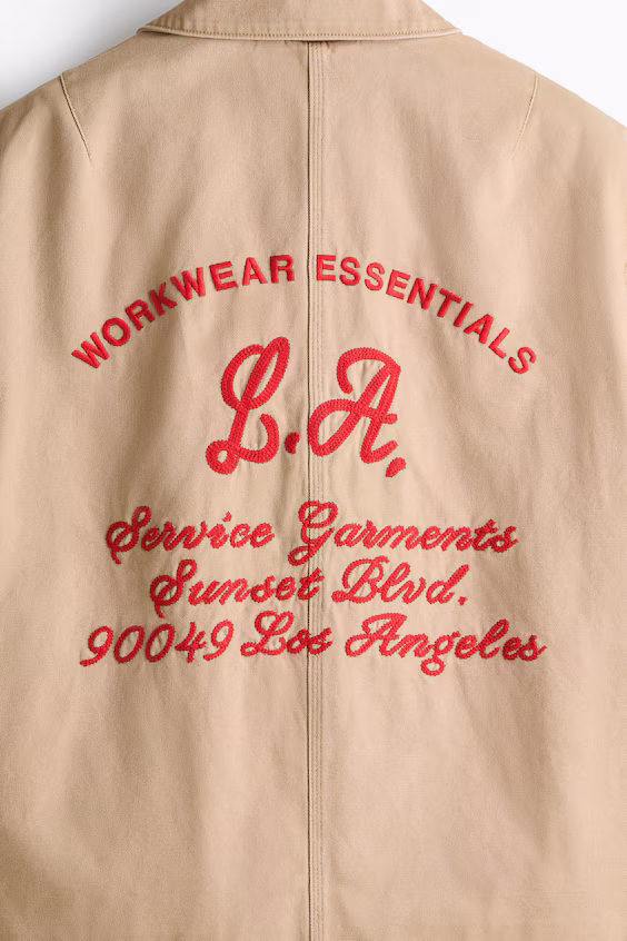 Куртка в стиле рабочего