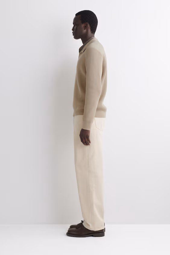 Поло из хлопкового трикотажа