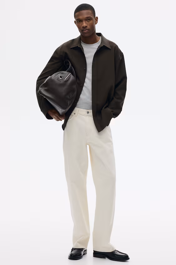 Джинсы спокойного покроя