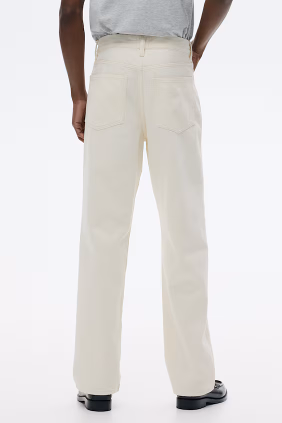 Джинсы спокойного покроя