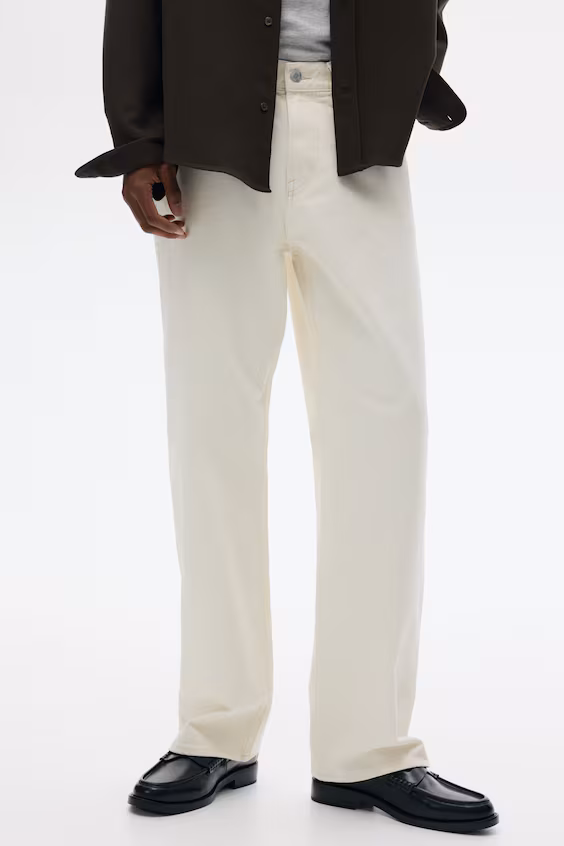 Джинсы спокойного покроя